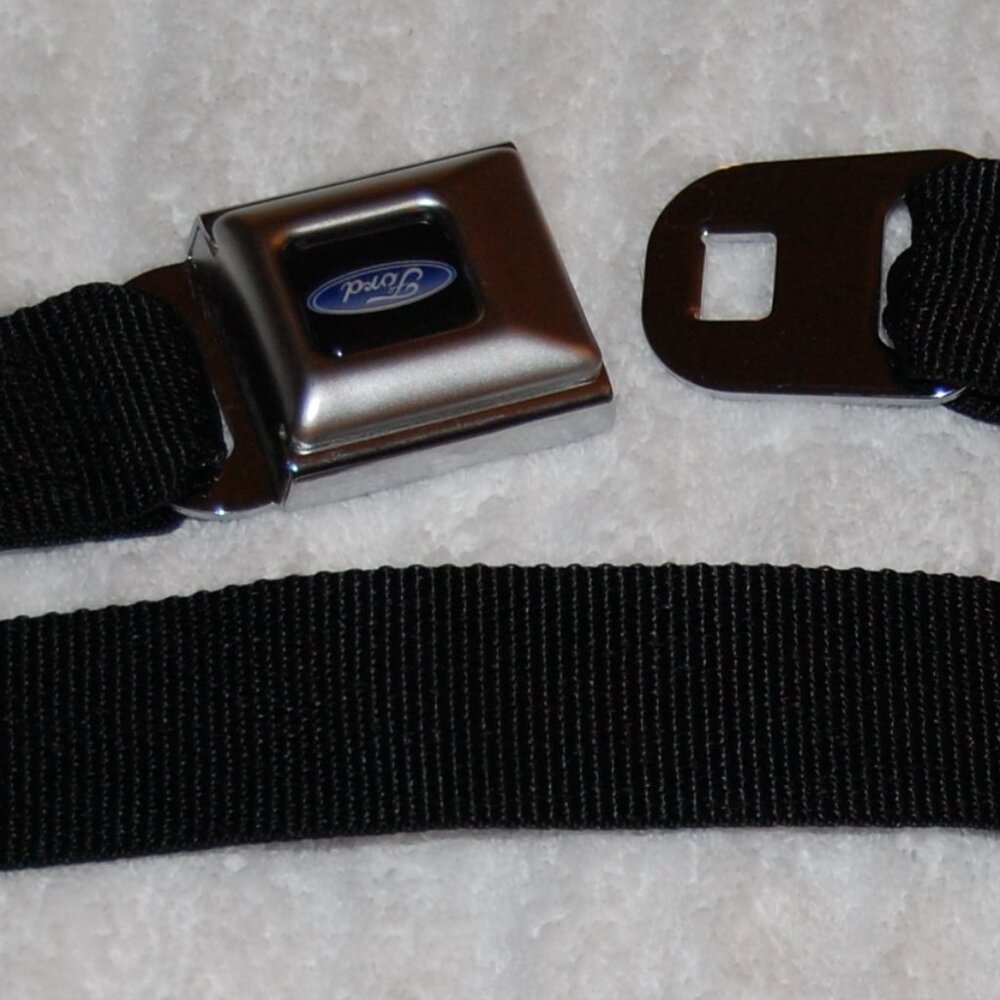 Buckle Down - Buckle Up With Buckle Down Ford Logo Black Belt - Picture 5 of 14